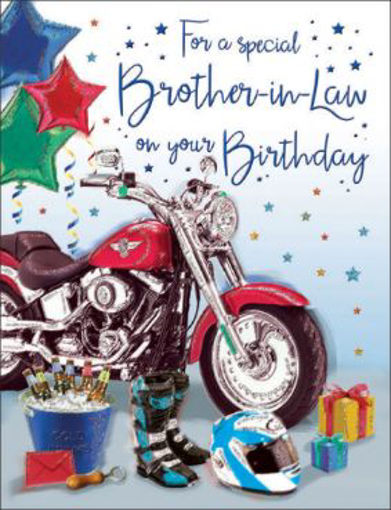 Picture of SPECIAL BROTHER IN LAW  BIRTHDAY CARD